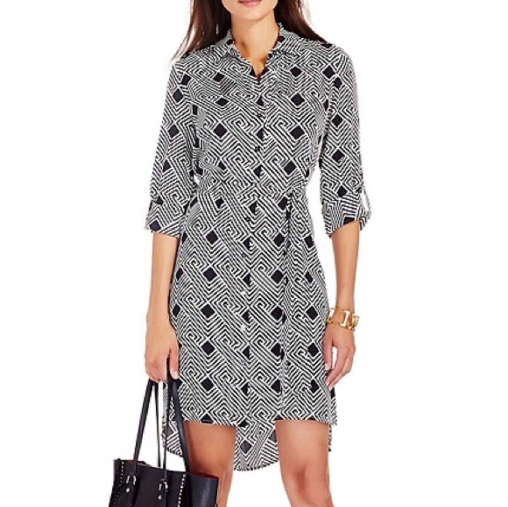 Diane Von furstenberg dvf prita silk shirt dress Size 2